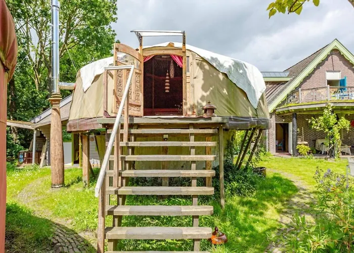 Reijgershof - Yurt Experience With Garden View Гостевой дом Амстердам